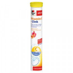 DOPPELHERZ Vitamin C+Zink Brausetabletten