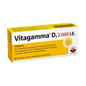 VITAGAMMA D3 2.000 I.E. Vitamin D3 NEM Tabletten