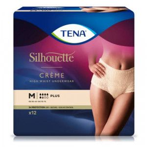 TENA SILHOUETTE Plus M creme Inkontinenz Pants