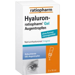 HYALURON-RATIOPHARM Gel Augentropfen